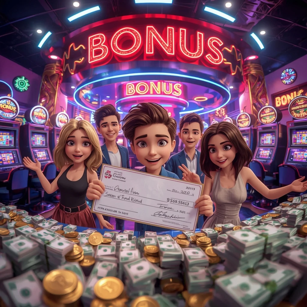bonus nelle mani di un uomo al casinò BET24STAR CASINO
