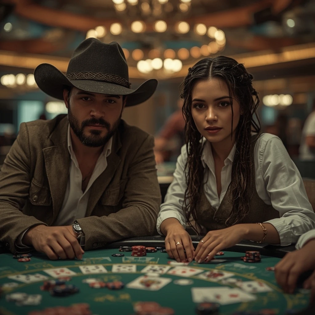 foto di due giocatori di poker BET24STAR CASINO